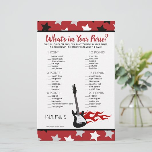 Red Rock Star Rock a Bye Was ist in deinem Handysp (Stehend Vorderseite)