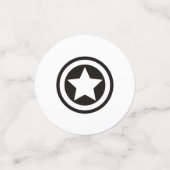 Red Rock Star Rockabye Baby Dusche Confetti Konfetti (Klein Vorderseite)