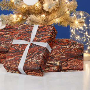 Red Rock Texture Geschenkpapier