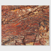 Red Rock Texture Geschenkpapier (Flach)