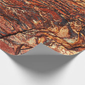 Red Rock Texture Geschenkpapier (Ecke)