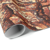 Red Rock Texture Geschenkpapier (Rolleneckpunkt)