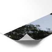 Red Rock Yosemite Valley Poster (Ecke)