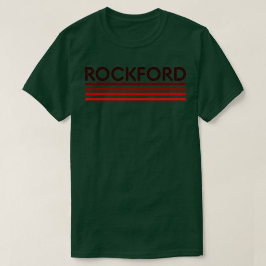 Red Rockford T-Shirt (Design vorne)