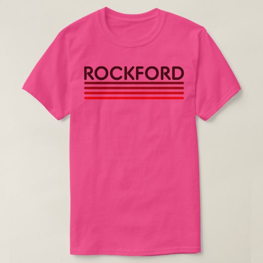 Red Rockford TShirt (Design vorne)
