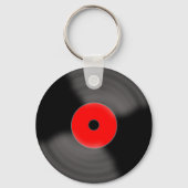 Red Rock'n'Roll Record Schlüsselanhänger (Rückseite)
