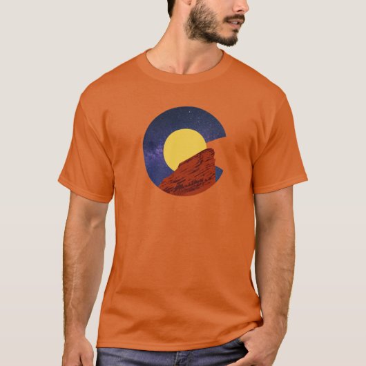 Red Rocks Amphitheater Morrison T-Shirt (Vorderseite)