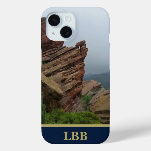 Red Rocks Colorado Personalisiert Case-Mate iPhone Hülle (Rückseite)