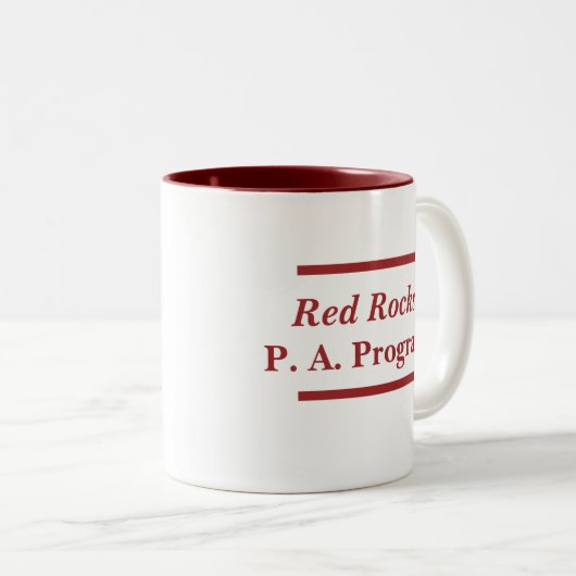 Red Rocks Fox Tasse (VorderseiteRechts)