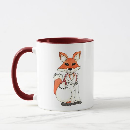 Red Rocks Fox Tasse (Links)