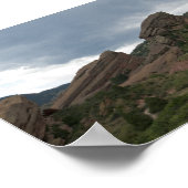 Red Rocks Park Colorado Poster (Ecke)