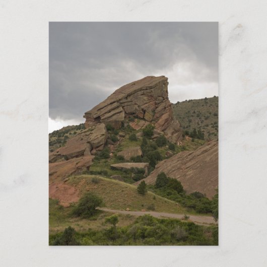 Red Rocks Park Colorado Postkarte (Vorderseite)