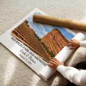 Red Rocks Park und Amphitheater Colorado Poster