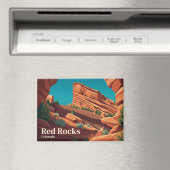Red Rocks Park und Amphitheater USA Magnet (In Situ (Geschirrspüler))