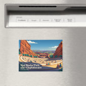 Red Rocks Park und Amphitheater USA Magnet (In Situ (Geschirrspüler))