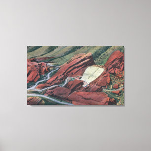 Red Rocks Theater, Park der Roten Felsen Leinwanddruck