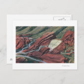 Red Rocks Theater, Park der Roten Felsen Postkarte (Vorne/Hinten)