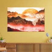 Red Rockscape Leinwanddruck (Insitu (Wohnzimmer))