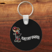 Red Rollerderby jammer Schlüsselanhänger (Vorderseite)