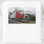 Red & Rollin' Peterbilt Stickers (Tasche)