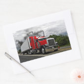 Red & Rollin' Peterbilt Stickers (Umschlag)