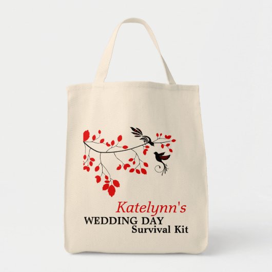 Red Romance Wedday Survival Kit Tasche (Vorne)