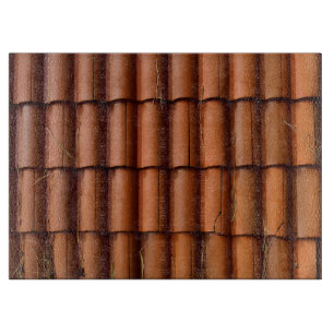 Red Roof Tiles Schneidebrett