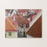 Red Roofs Village Tallinn Estland Foto Puzzle<br><div class="desc">Foto von roten Dächern in Tallinn,  Estland Puzzle Puzzle. Stunden der Unterhaltung!</div>