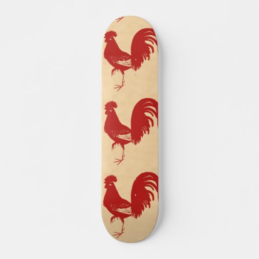 Red Rooster Skateboard (Vorne)