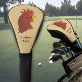 Red Rooster's Head Golf Headcover