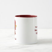 Red Rooster's Head Tasse (Zentrum)
