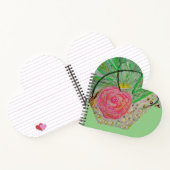 Red Rosa Notizblock (Innenseite)