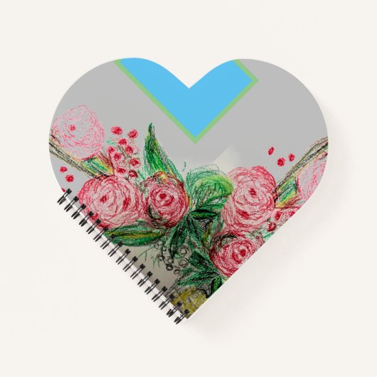 Red Rosas Notizblock (Vorderseite)