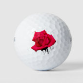 Red Rose ゴルフボール Golfball (Vorderseite)