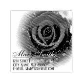 Red Rose セルフインキングスタンプ Permastempel (Design)