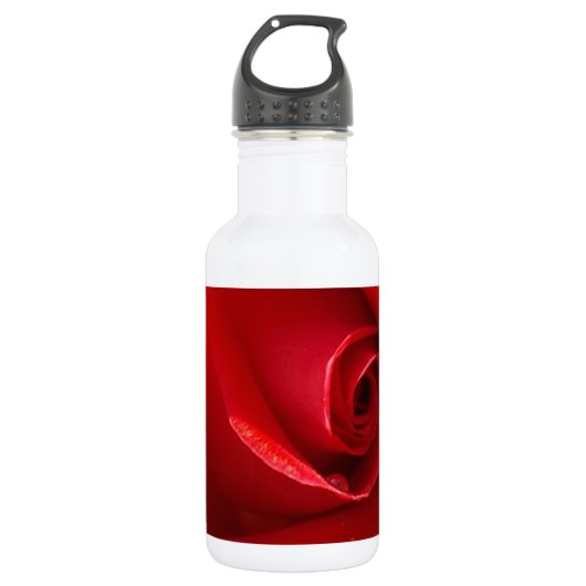 Red-Rose-3.jpg Edelstahlflasche (Vorderseite)