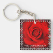 Red Rose [Acrylic Keychain] Schlüsselanhänger (Vorderseite)
