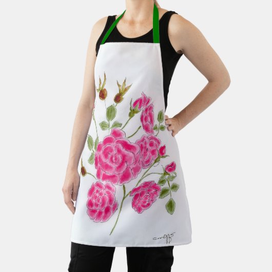 Red Rose Apron Schürze (InSitu)