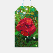 RED ROSE ART GESCHENKANHÄNGER (Vorderseite)