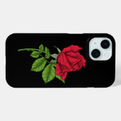 Red Rose Case-Mate iPhone Hülle (Rückseite (Horizontal))