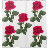 Red Rose Duschvorhang (Vorderseite)