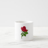 Red Rose Espressotasse (Vorderseite)