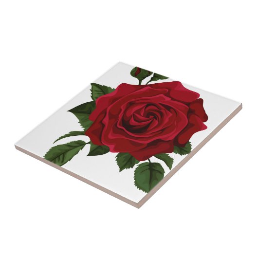 Red Rose Fliese (Seite)