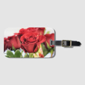 Red Rose Gepäckanhänger (Vorderseite (Horizontal))