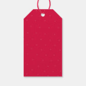 Red Rose Geschenkanhänger (Rückseite)