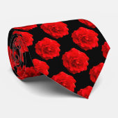 Red Rose Krawatte (Gerollt)