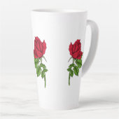 Red Rose Milchtasse (Rechte Ecke)