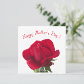 Red rose - mother’s day (Stehend Vorderseite)
