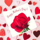 Red rose - mother’s day