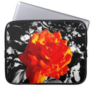 Red rose  Neoprene Laptop Sleeve